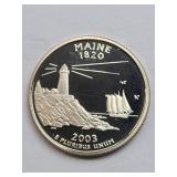 2003-S Clad Proof Washington Quarter