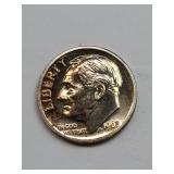 Silver 1963 Roosevelt Dime