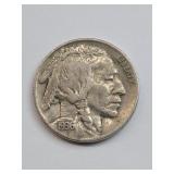 Higher Grade 1936 Buffalo Nickel