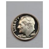 1989-S Proof Roosevelt Dime