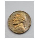 BU Toned 1947 Jefferson Nickel