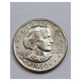 Mint State 1980 Susan B. Anthony Dollar