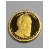 2011-S Proof James Garfield Dollar