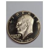 Bicentennial 1976-S Clad Proof Ike Dollar