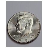 Mint State 1992-D Kennedy Half Dollar