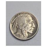 Better Grade 1937 Buffalo Nickel