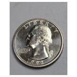 Mint State 1992-D Washington Quarter