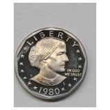 1980-S Proof Susan B. Anthony Dollar