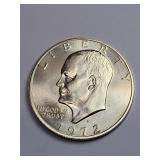 Mint State Silver 1972-S Ike Dollar