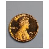1974-S Proof Lincoln Penny