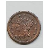 Full Liberty 1852 Large Cent