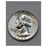 BU Silver 1959-D Washington Quarter