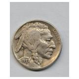 Higher Grade 1937-D Buffalo Nickel