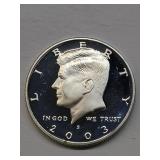 Silver 2003-S Proof Kennedy Half Dollar