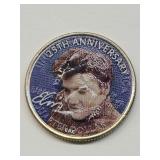 2002-D Colorized Elvis Washington Quarter