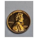 1961 Proof Lincoln Penny