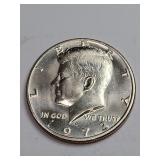 Mint State 1973-D Kennedy Half Dollar