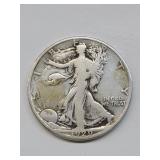 Better Date 1929-S Silver Walking Liberty Half Dol