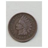 1907 Indian Head Penny