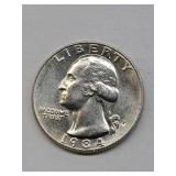 Mint State 1984 Washington Quarter
