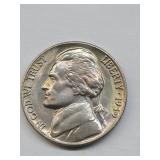 BU Full Steps 1939 Jefferson Nickel