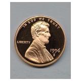 1996-S Proof Lincoln Penny