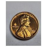 1961 Proof Lincoln Penny