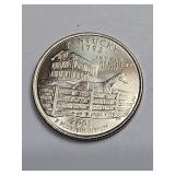 Mint State 2001-D Washington Quarter