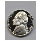 1990-S Proof Jefferson Nickel