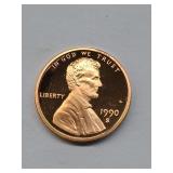 1990-S Proof Lincoln Penny