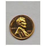 1961 Proof Lincoln Penny