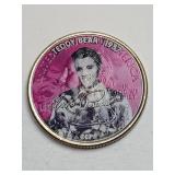 2002-D Colorized Elvis Washington Quarter