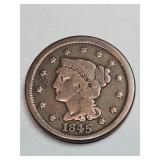 Full Liberty 1845 Large Cent