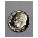 1975-S Proof Roosevelt Dime