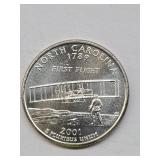 Mint State 2001 Washington Quarter