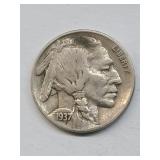 High Number 1937-D Buffalo Nickel