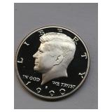 1990-S Clad Proof Kennedy Half Dollar