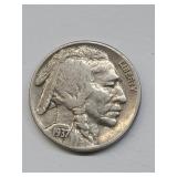 Higher Grade 1937 Buffalo Nickel