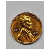 1961 Proof Lincoln Penny