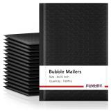 100pc Fuxury Bubble Mailers 6x9in