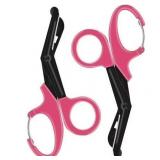 2pk Bandage Scissors Fluoride Coated