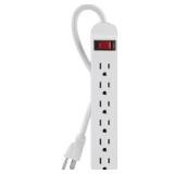 6-Outlet Power Strip White Belkin