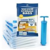10pc Vacuum Storage Bags 3 Sizes