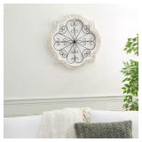 22' Stella & Eve White Scroll Farmhouse Wall Decor