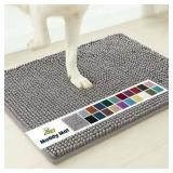 Muddy Mat Non-Slip Microfiber Rug 19x30in