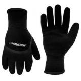 4 Pair HandCrew Latex Gloves 2-XL 2-Lg