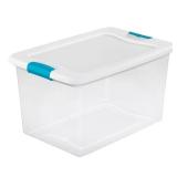 6pk Sterilite Latching Storage Box 64qt