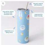 20oz Stainless Steel Finch Insulated Water Bottle