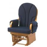 Lullaby Navy Replacement Cushions for Gliders