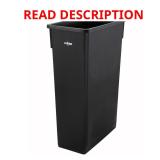 23gal Winco Slender Trash Can